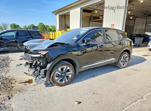 3N8AP6CB6SL404298 2025 NISSAN KICKS Черный Передняя левая четверть