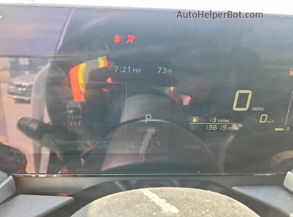 3N8AP6CB8SL405291 2025 NISSAN KICKS White ხელსაწყოთა პანელის ხედი