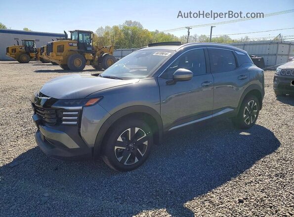 3N8AP6CB8SL436895 2025 NISSAN KICKS Gray Передня ліва чверть