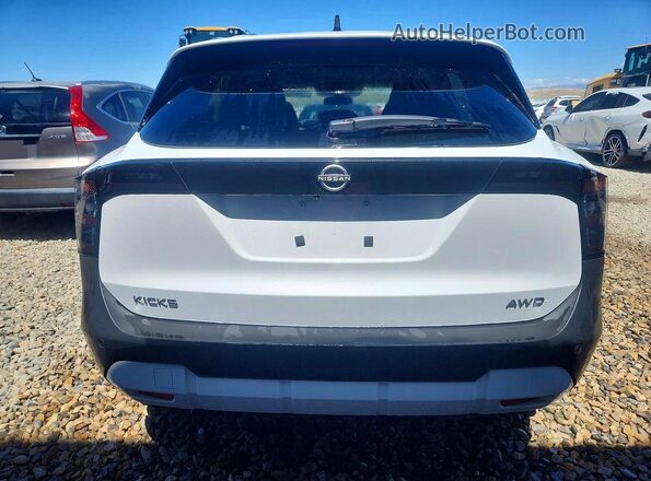 3N8AP6CB8TL372116 2026 NISSAN KICKS White Vista trasera