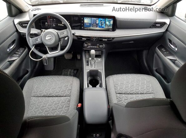3N8AP6CBXTL330076 2026 NISSAN KICKS Black Առջևի վահանակի տեսք