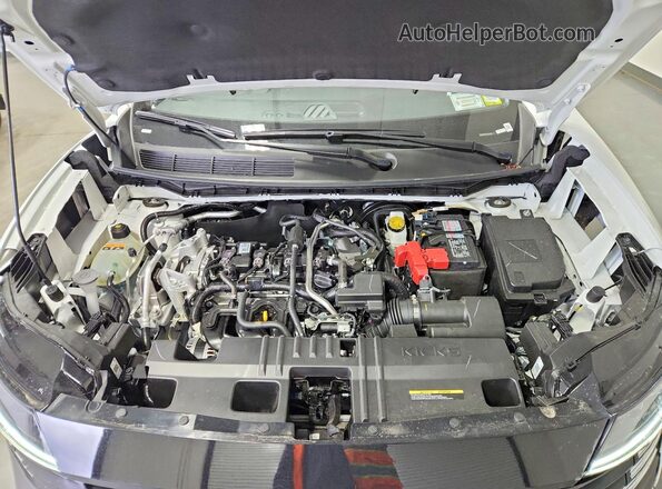 3N8AP6CBXTL389516 2026 NISSAN KICKS Белый Вид подкапотного пространства