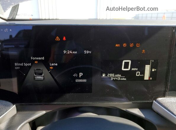 3N8AP6CE7TL318381 2026 NISSAN KICKS Двухцветный Вид щитка приборов
