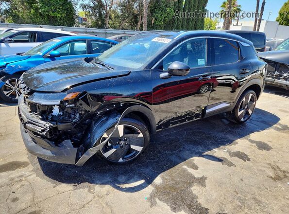 3N8AP6DA1TL360511 2026 NISSAN KICKS Black Առջևի ձախ երեք քառորդ տեսարան