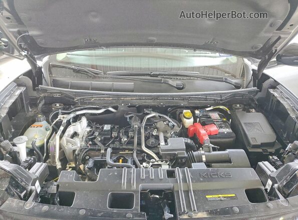 3N8AP6DA3TL381148 2026 NISSAN KICKS Серый Вид задней части салона