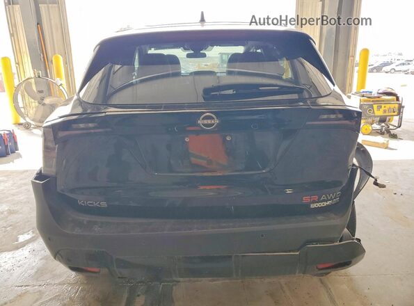 3N8AP6DB1SL332800 2025 NISSAN KICKS Черный Вид сзади