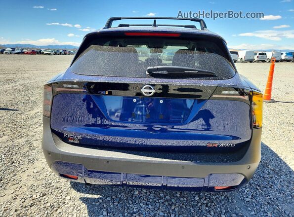 3N8AP6DB7TL321690 2026 NISSAN KICKS Blue Widok z tyłu
