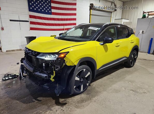 3N8AP6DB8SL315248 2025 NISSAN KICKS Желтый Передняя левая четверть