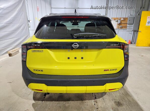 3N8AP6DB8SL315248 2025 NISSAN KICKS Желтый Вид сзади