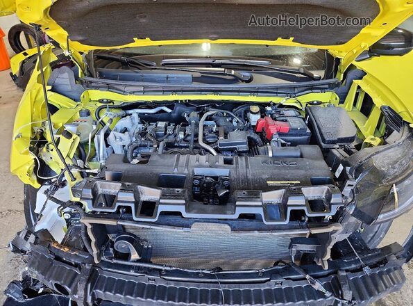 3N8AP6DB8SL315248 2025 NISSAN KICKS Желтый Вид подкапотного пространства