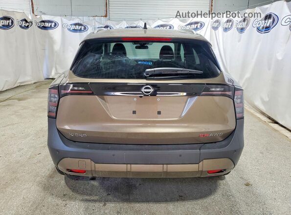 3N8AP6DBXTL373864 2026 NISSAN KICKS Желто-коричневый Вид сзади