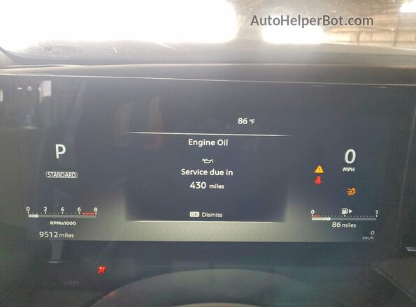3N8AP6DD1SL384414 2025 NISSAN KICKS Белый Вид щитка приборов
