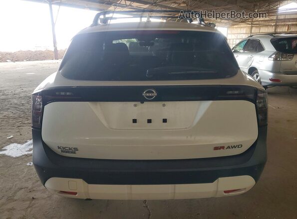 3N8AP6DD1SL384414 2025 NISSAN KICKS Белый Вид сзади