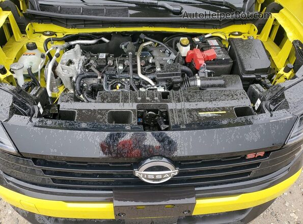 3N8AP6DD8SL404559 2025 NISSAN KICKS Yellow Вид задньої частини салону
