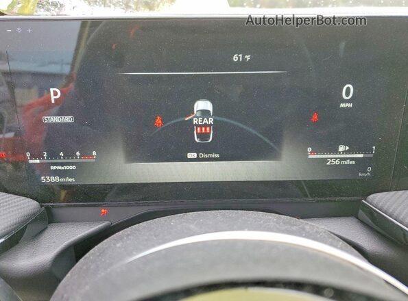 3N8AP6DD8SL404559 2025 NISSAN KICKS Yellow Вид щитка приладів