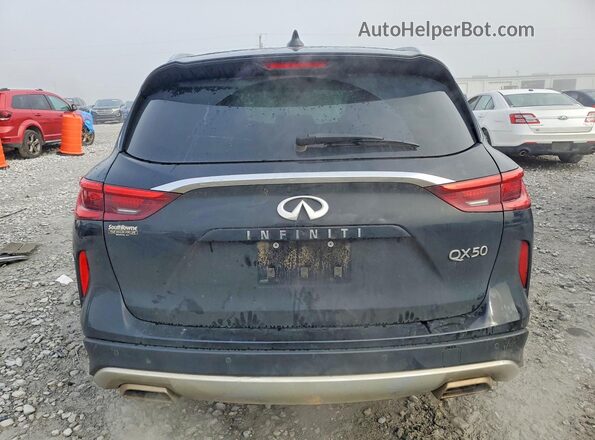 3PCAJ5BA5MF123725 2021 INFINITI QX50 Black Rear view