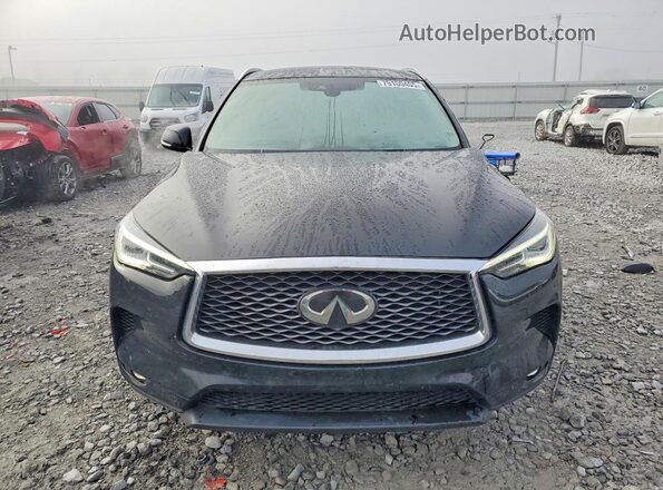 3PCAJ5BA5MF123725 2021 INFINITI QX50 Black Front view