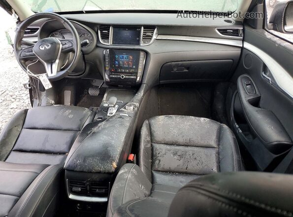 3PCAJ5BA5MF123725 2021 INFINITI QX50 Black Dashboard view