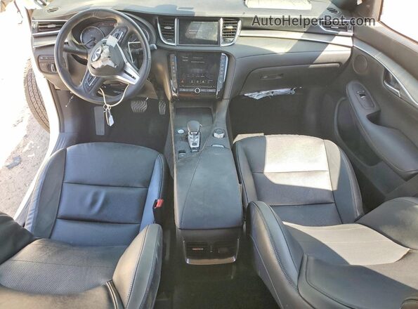3PCAJ5BA6NF120009 2022 INFINITI QX50 Белый Вид панели приборов