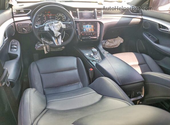 3PCAJ5BAXMF103373 2021 INFINITI QX50 White Vista del salpicadero