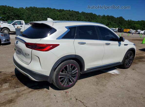 3PCAJ5BAXMF103373 2021 INFINITI QX50 White Trasero derecho