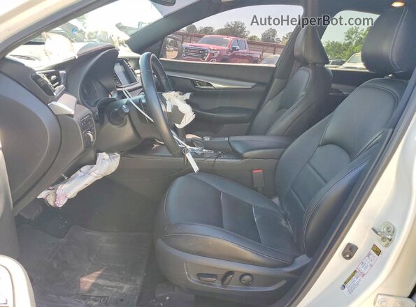 3PCAJ5BAXMF103373 2021 INFINITI QX50 White Vista interior delantera