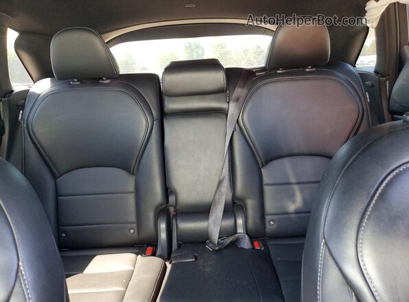 3PCAJ5BAXMF103373 2021 INFINITI QX50 White Vista de los asientos traseros