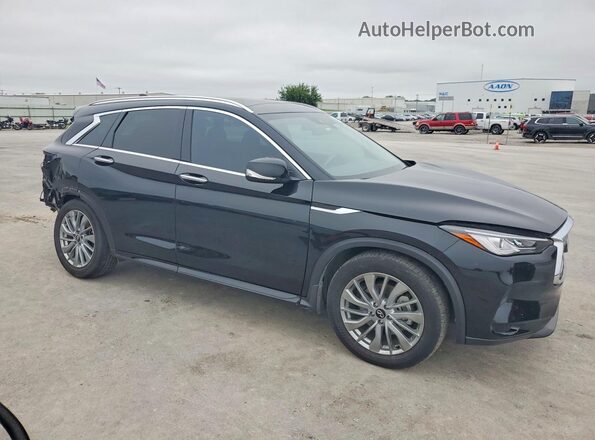 3PCAJ5BB1RF101804 2024 INFINITI QX50 Черный Передняя правая четверть
