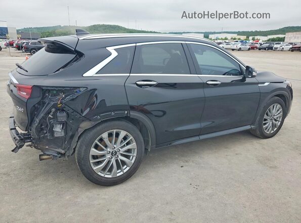 3PCAJ5BB1RF101804 2024 INFINITI QX50 Черный Задняя правая четверть