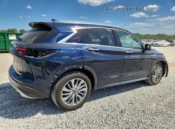 3PCAJ5BB3RF113887 2024 INFINITI QX50 Blue უკანა მარჯვენა
