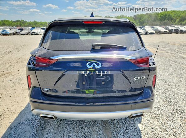 3PCAJ5BB3RF113887 2024 INFINITI QX50 Blue უკანა ხედი
