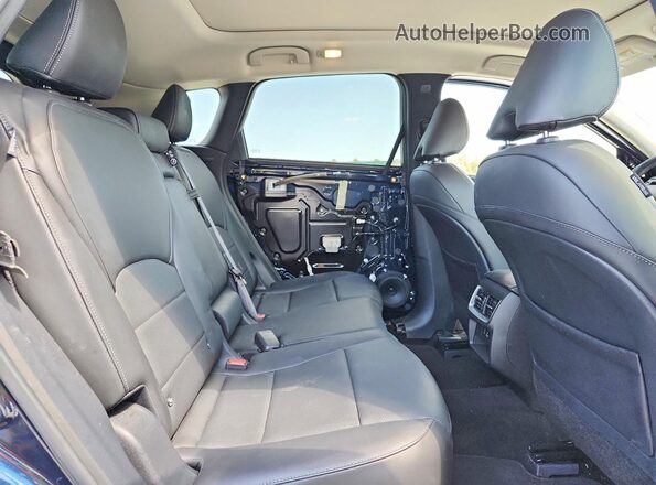 3PCAJ5BB3RF113887 2024 INFINITI QX50 Blue უკანა სალონის ხედი