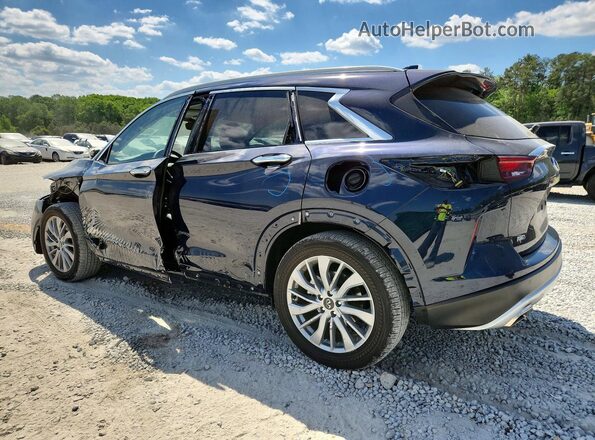 3PCAJ5BB3RF113887 2024 INFINITI QX50 Blue უკანა მარცხენა