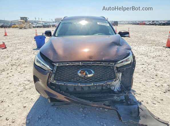 3PCAJ5CA6MF107032 2021 INFINITI QX50 Коричневый Вид спереди