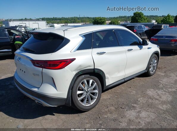 3PCAJ5CB7NF119703 2022 INFINITI QX50 White უკანა მარჯვენა