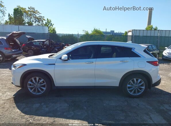3PCAJ5CB7NF119703 2022 INFINITI QX50 White სალონის 360-გრადუსიანი ხედი