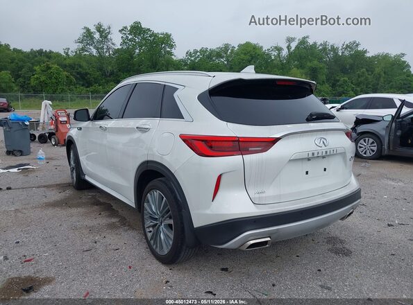 3PCAJ5EB1RF111227 2024 INFINITI QX50 White Tył lewy