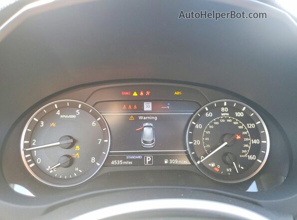 3PCAJ5FB2SF105294 2025 INFINITI QX50 Gray Vista del cuadro de instrumentos