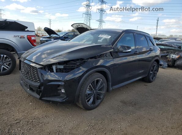 3PCAJ5FB4RF114945 2024 INFINITI QX50 Black Przód lewy