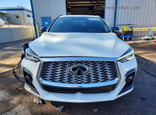 3PCAJ5J35NF101034 2022 INFINITI QX55 White Вид спереду