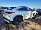2022 Infiniti Qx55 Luxe White vin: 3PCAJ5J35NF101034
