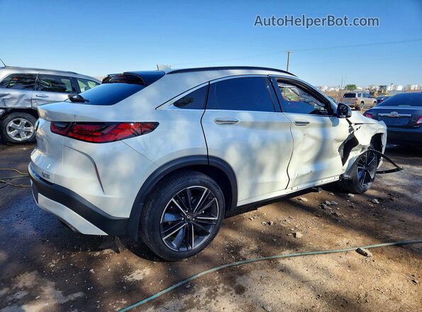 3PCAJ5J35NF101034 2022 INFINITI QX55 White Задня права чверть