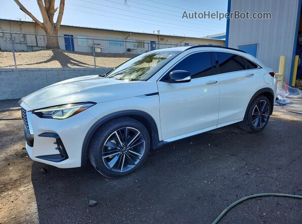 3PCAJ5J35NF101034 2022 INFINITI QX55 White Передня ліва чверть