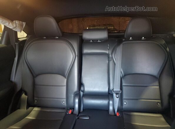 3PCAJ5J39NF100629 2022 INFINITI QX55 Blue Widok tylnych siedzeń