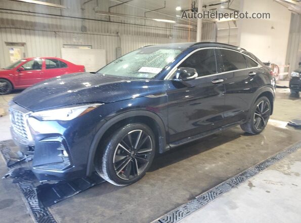 3PCAJ5J39NF100629 2022 INFINITI QX55 Blue Przód lewy