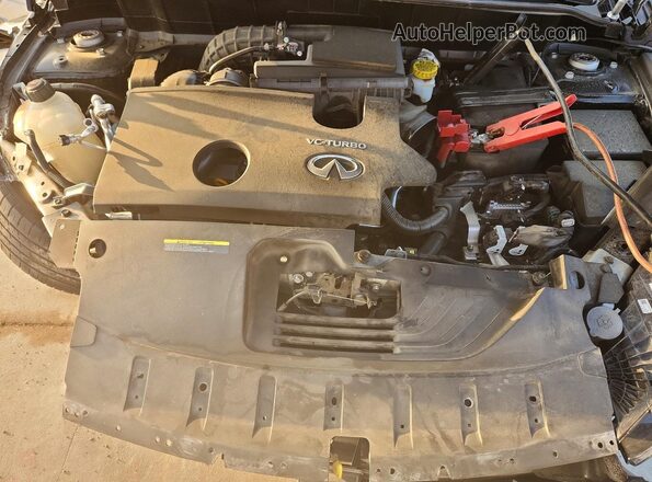 3PCAJ5JR0RF107561 2024 INFINITI QX55 Black Vista del compartimento del motor