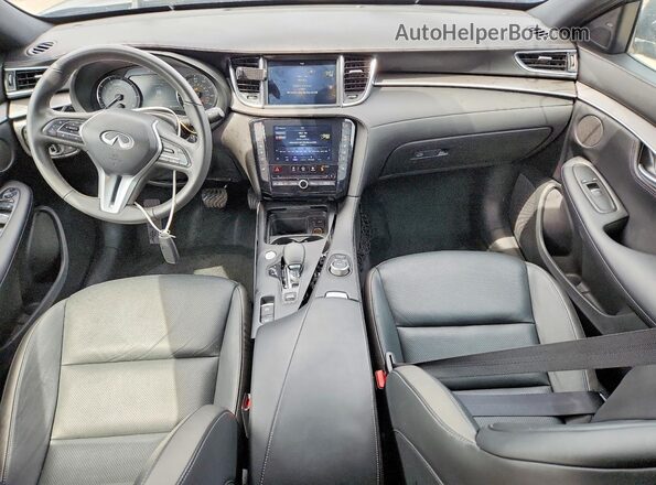 3PCAJ5JR1PF123264 2023 INFINITI QX55 Gray Vista del salpicadero