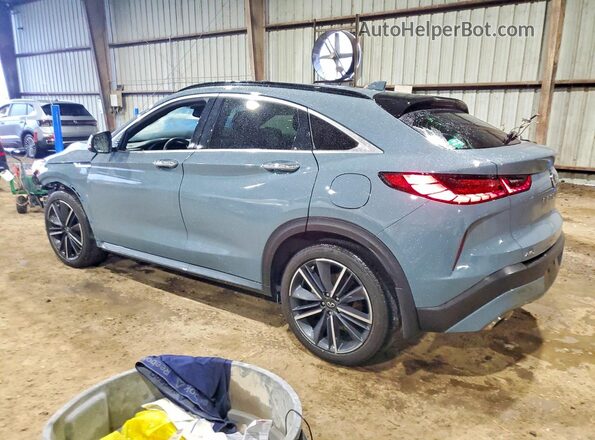 3PCAJ5JR4PF105518 2023 INFINITI QX55 Синий Задняя левая четверть