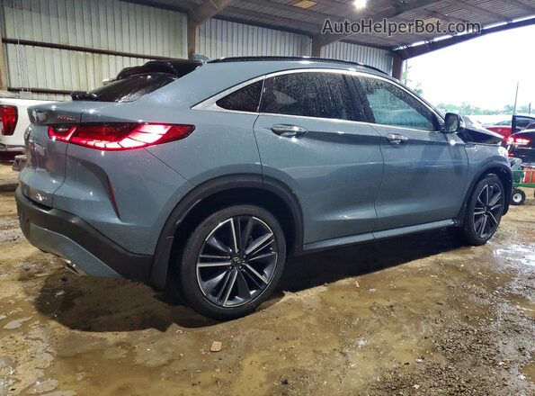 3PCAJ5JR4PF105518 2023 INFINITI QX55 Синий Задняя правая четверть