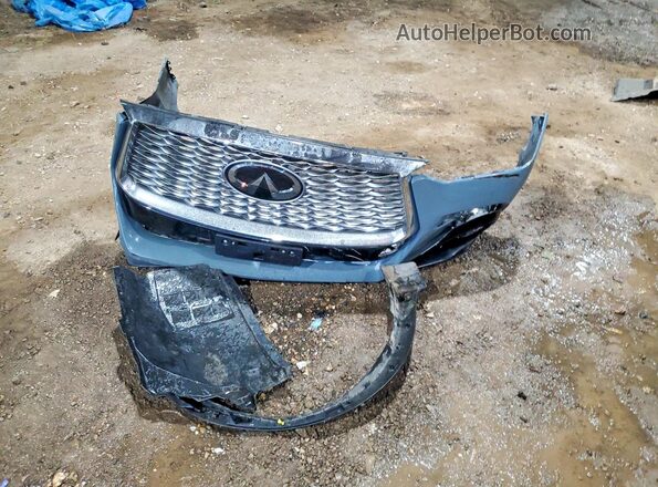 3PCAJ5JR4PF105518 2023 INFINITI QX55 Синий Вид подкапотного пространства
